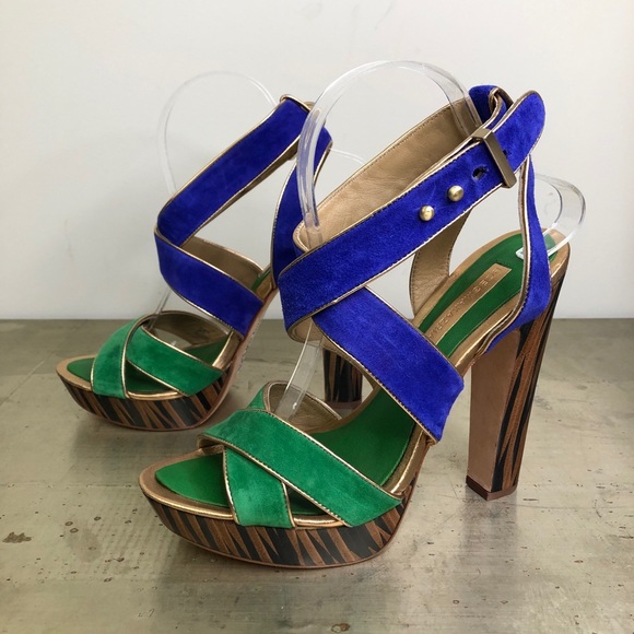 BCBGMaxAzria Shoes - BCBG MaxAzria Milan Strappy Suede Sandal